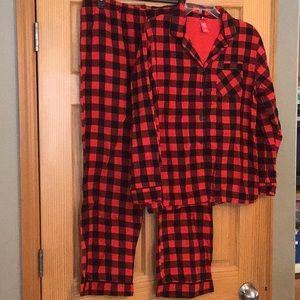 Flannel pajamas